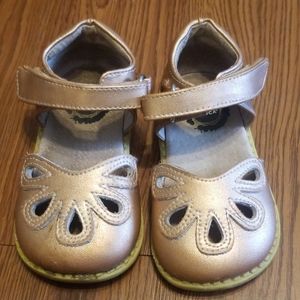 Livie & Luca Rose gold shoes
